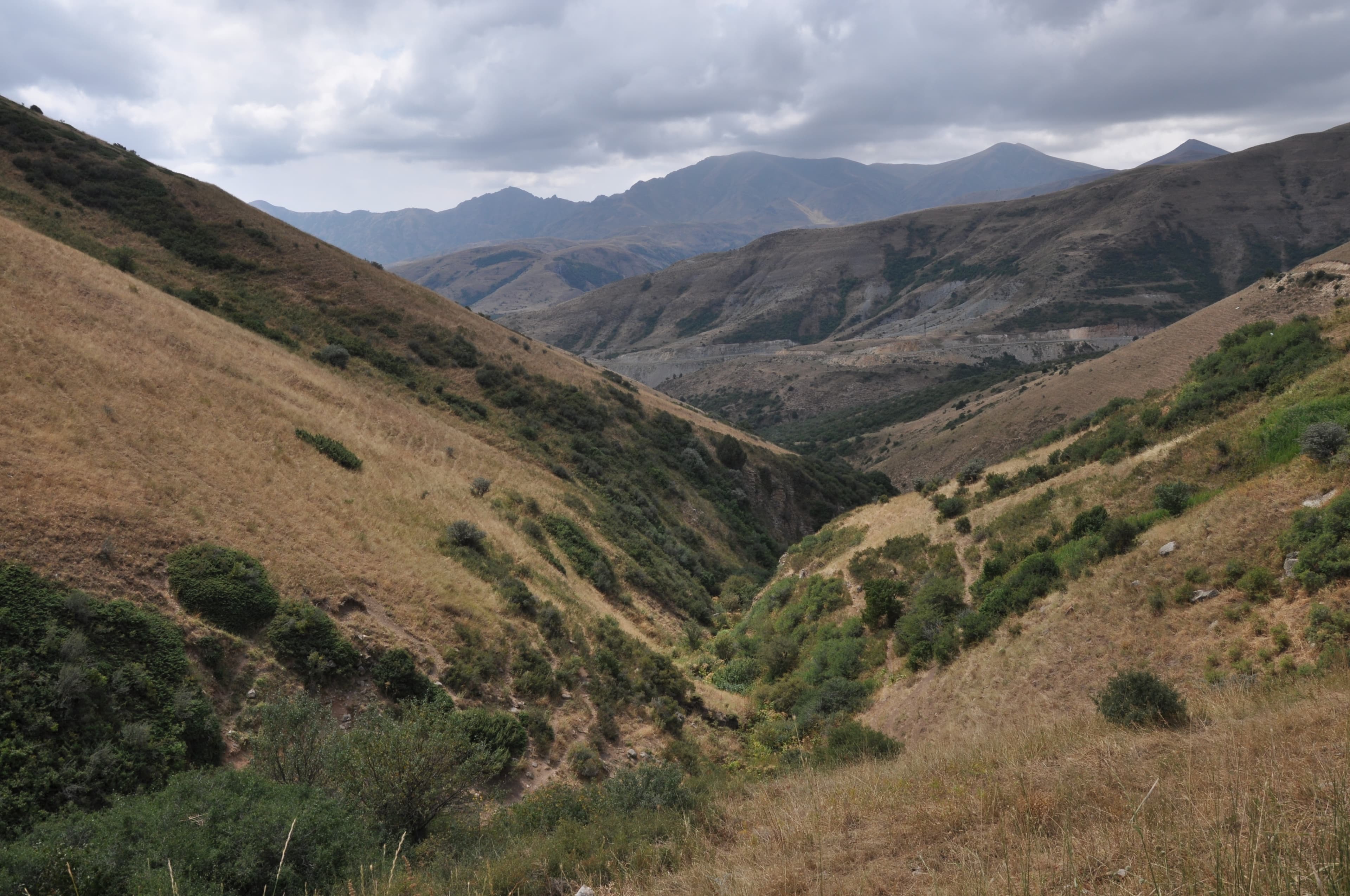 Paisaje montañoso de la Sierra Chontal de Oaxaca